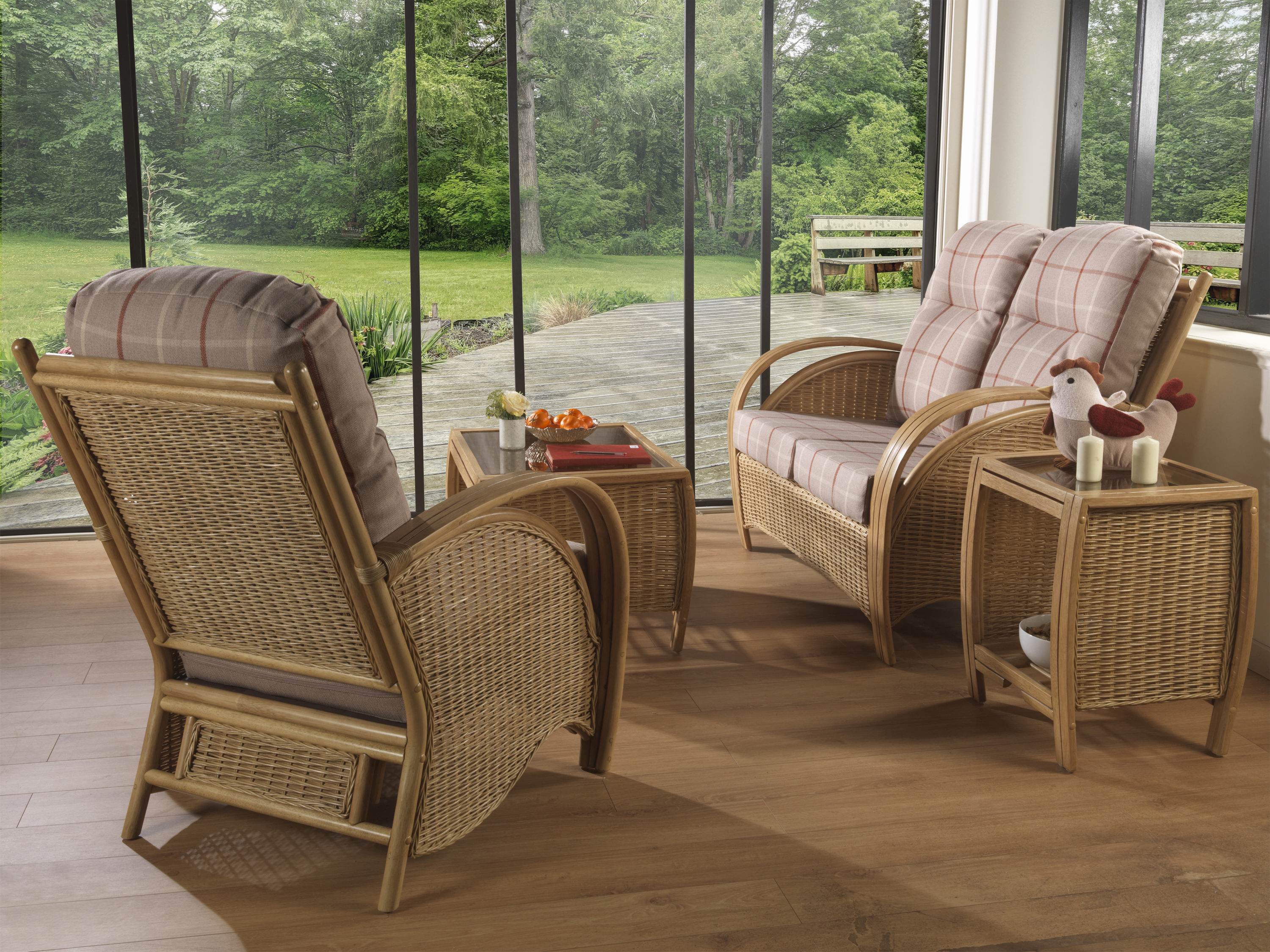 Desser Manila 3 Seater Rattan Sofa And Armchair Suite