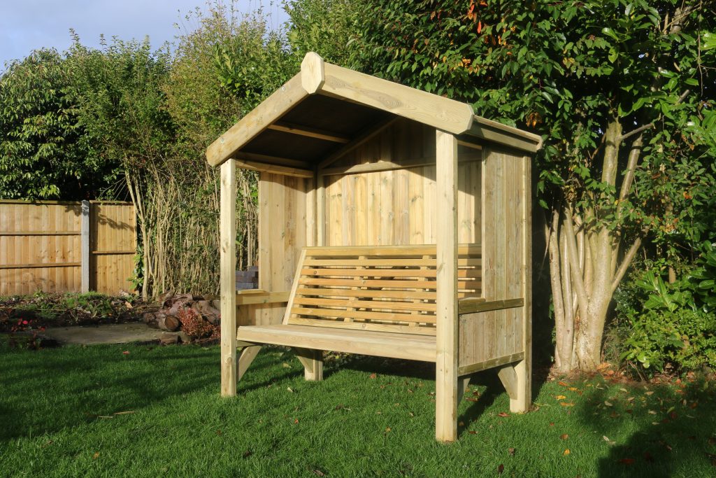 Highgate Wooden Garden Arbour 3 Seater (HG108) Highgate Furniture
