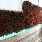 Highgate Red Variegated Artificial Trellis