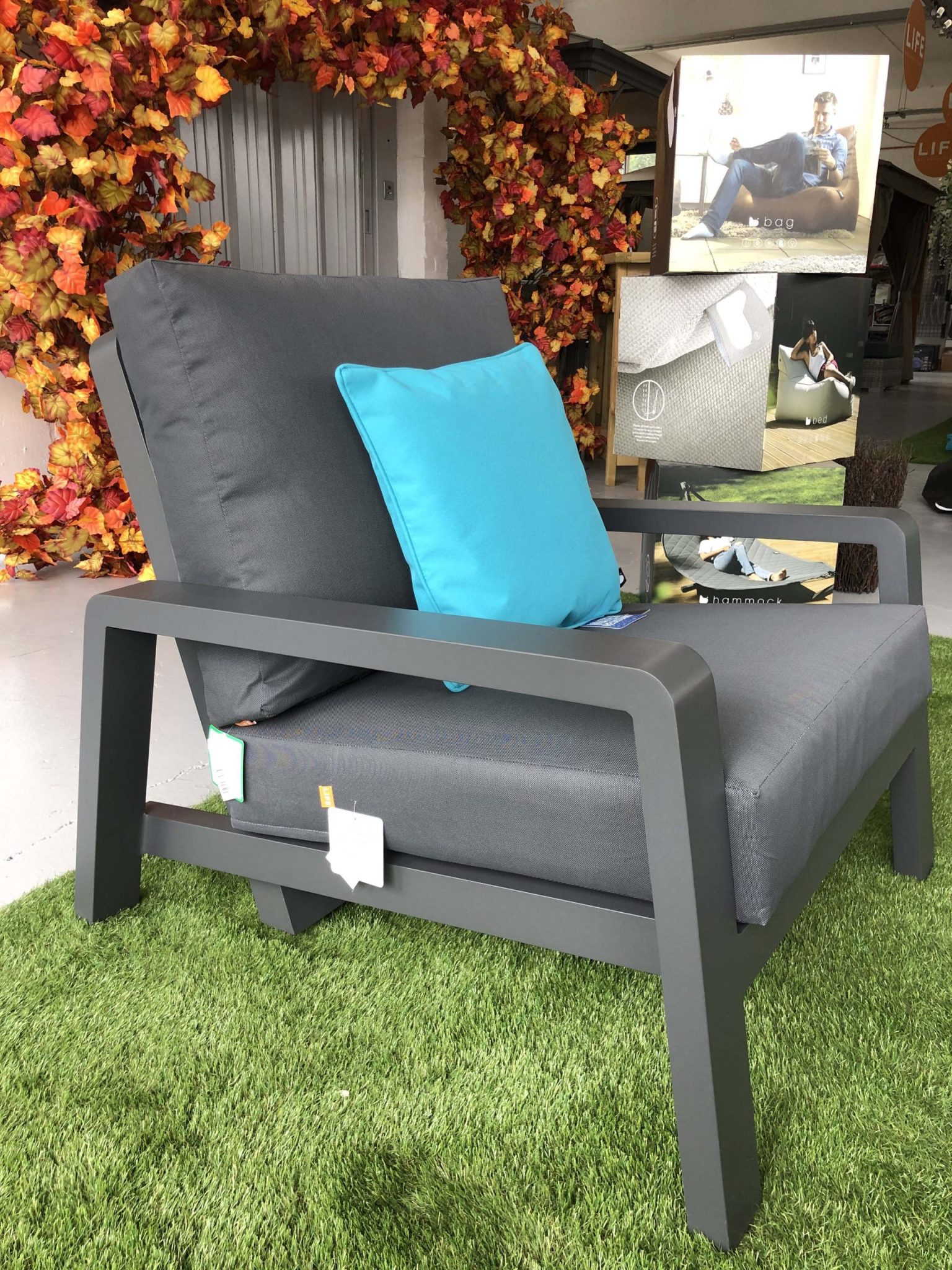 Life Boston Reclining Garden Armchair Highgate Garden Furniture