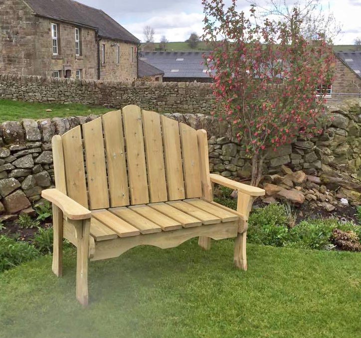 Highgate Wooden Manor Bench (HG136) Highgate Garden Furniture