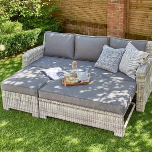Oxborough Sofa Daybed in Grey