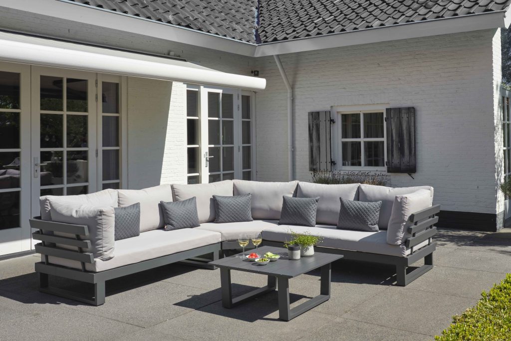 Life - Ibiza Lounge High Arm Comfort Corner Garden set