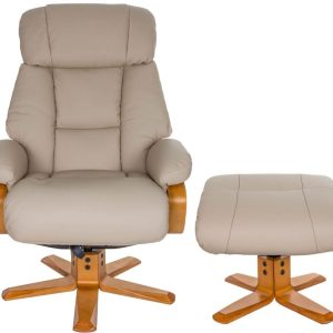 3-GFA-Nice-Ivory-Leather-Match-Fabric-Swivel-Recliner-Chair-with-Footstool