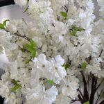 3.2M Artificial Arch cherry blossom White