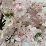 3.2M Artificial Arch cherry blossom pink