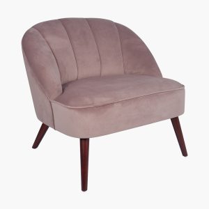 blush cocktail chair
