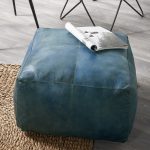leather pouffe 2