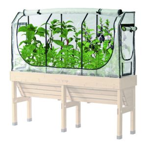 VegTrug WallHugger Greenhouse Frame & Multi-Cover Set