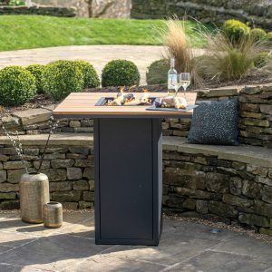 tall fire pit table